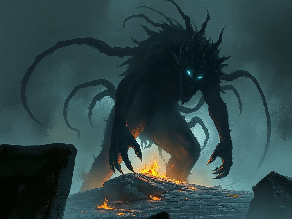 Voidbeast — an enemy shaped from torn ether