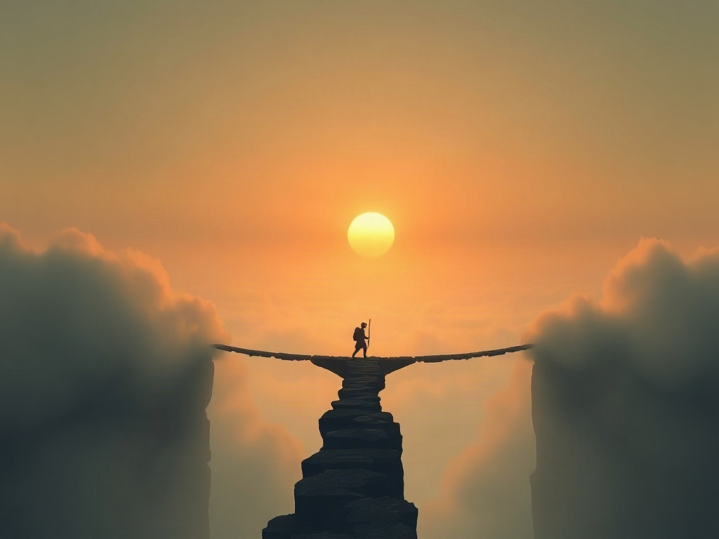 Preview: a 4K wallpaper of the Long Bridge at dusk
